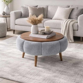 Atelier Del Sofa Papatya 60 - Gris, Nogal
